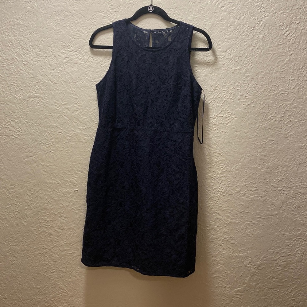 Blue dress